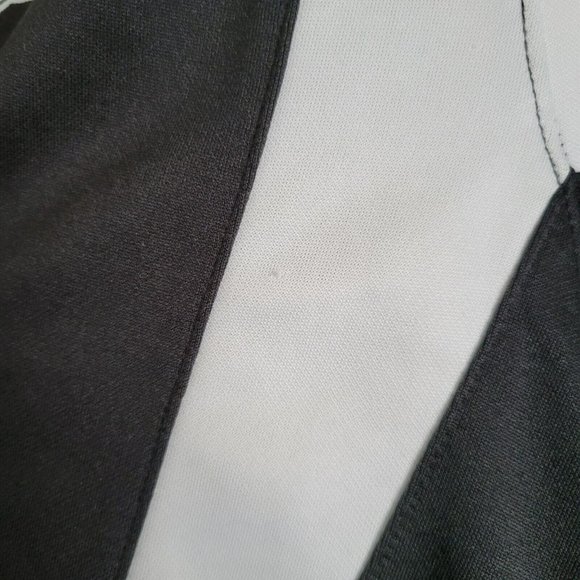 Alleson TC United Soccer Jersey Adult One-Size Black/White - Picture 4 of 5